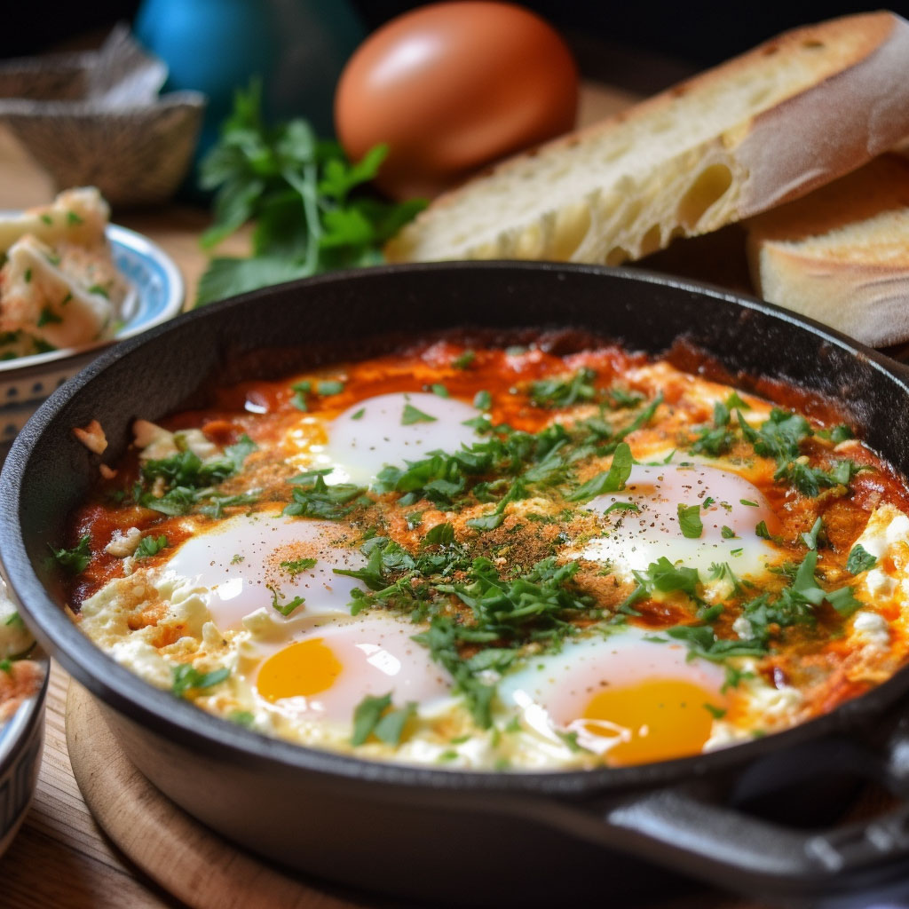 recipe for turkish eggs